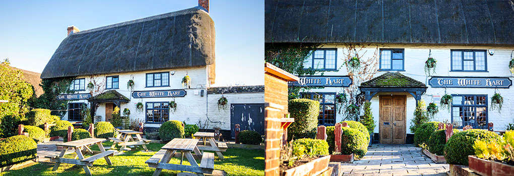 The White Hart, one of our favourite local pub gardens